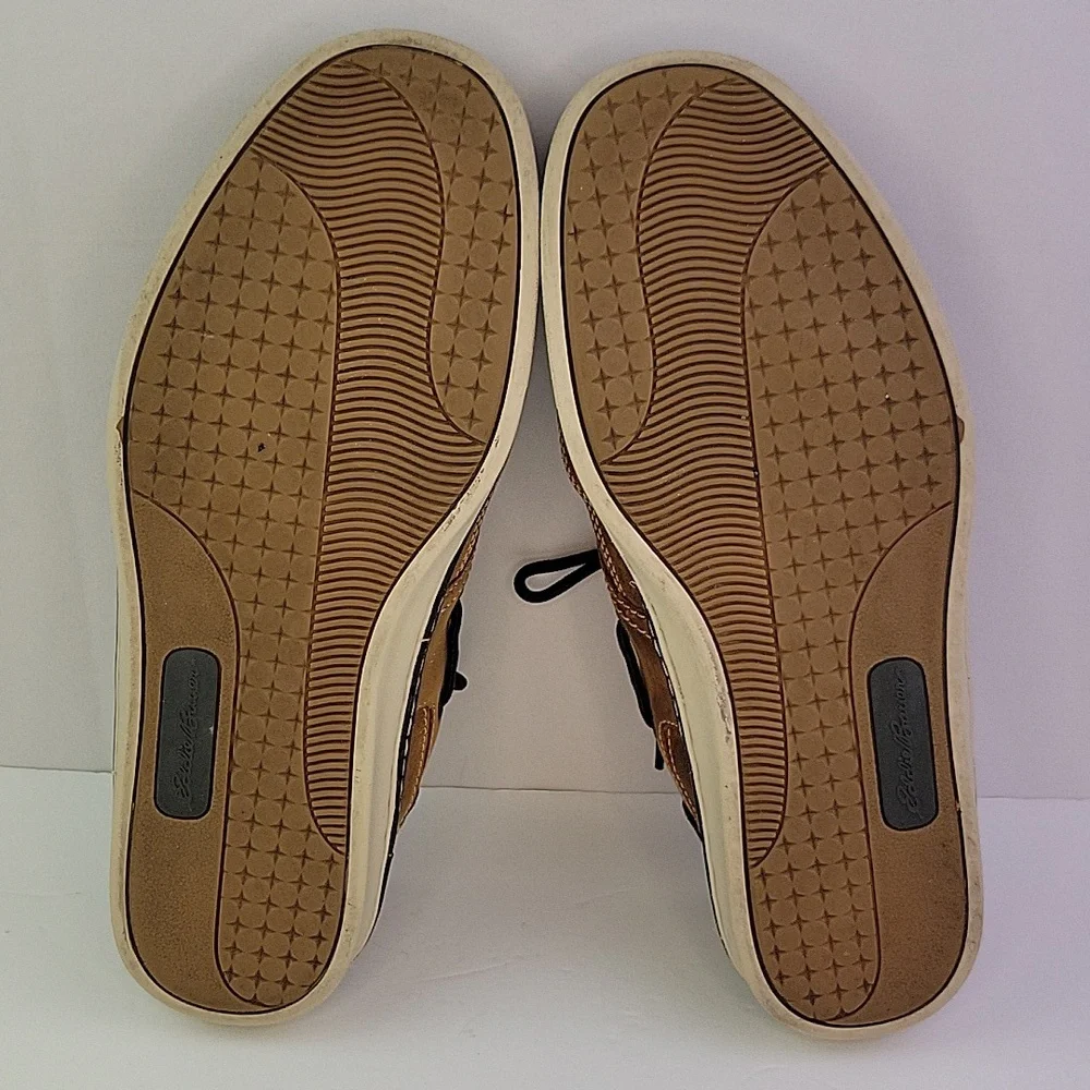 Eddie Bauer Carson Boat Shoe Tan Size 10.5